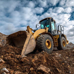 Услуги фронтального погрузчика (фото)